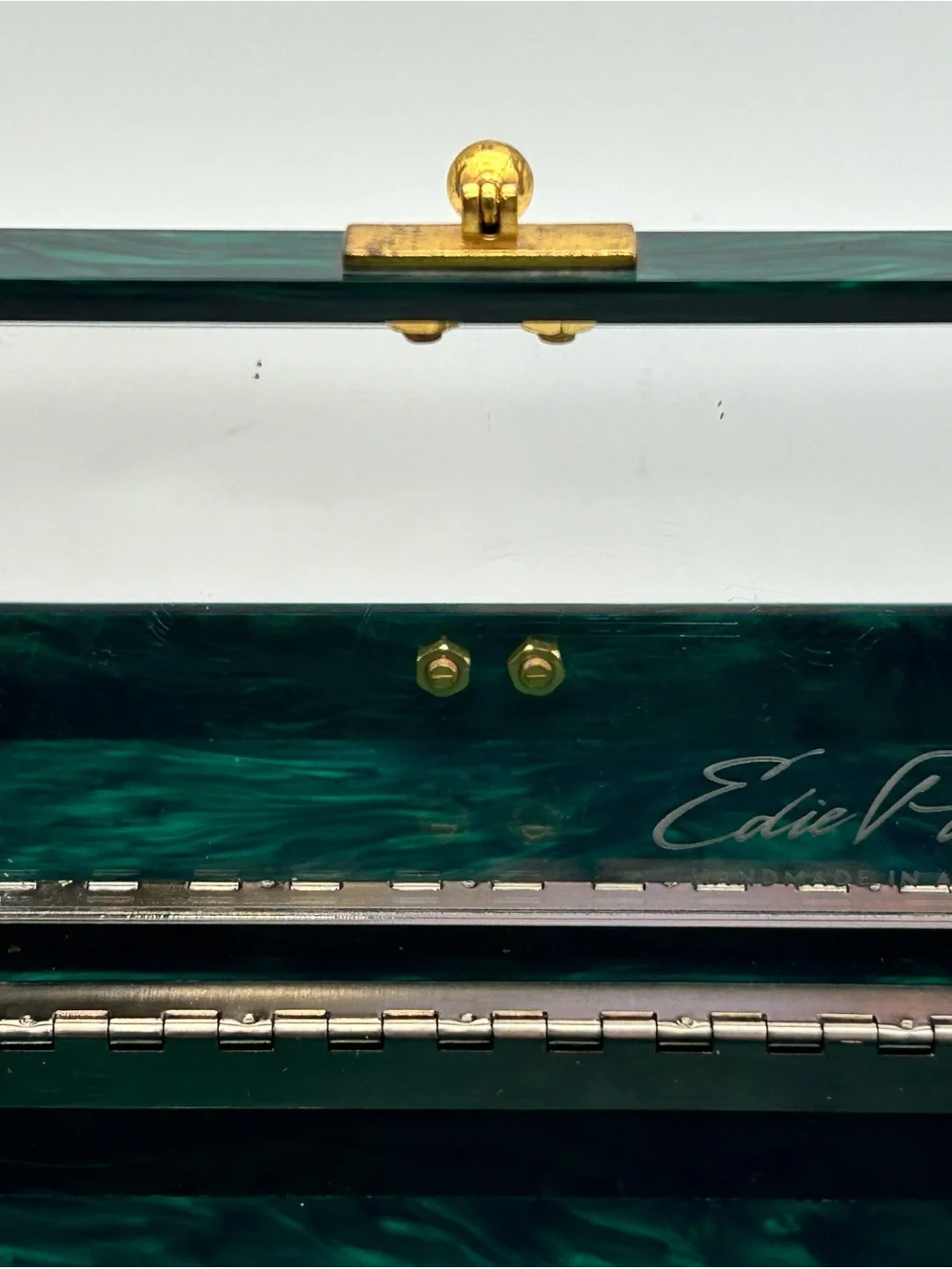 Edie Parker sleek acrylic